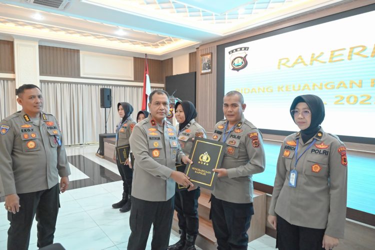 Wakapolda buka Rakernis Budkeu Polda Jambi. (Foto : ist)