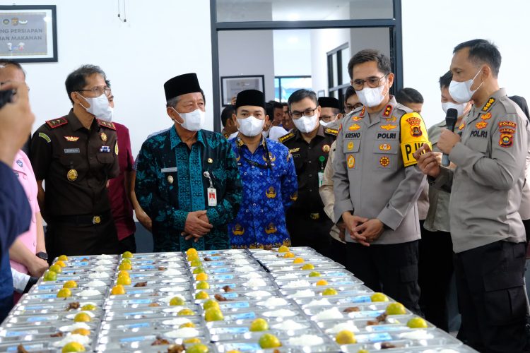 Wagub Sani hadiri peresmian SPPG Polda Jambi. (Foto : ist)