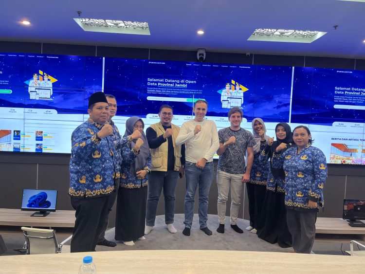 Profesor University of Ljubljana Slovenia Studi Komparatif ke JDAC Pemerintah Provinsi Jambi Guna Kembangkan Metode Statistika Sosial. (Foto : ist)