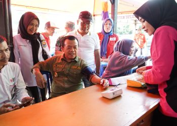 Gubernur Jambi Al Haris harap kampung donor darah bisa jadi percontohan. (Foto : ist)
