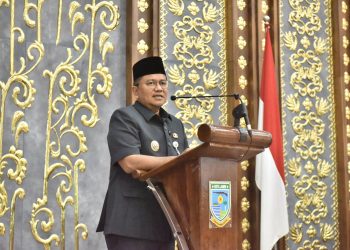 Sampaikan Ranperda Kepada DPRD, Maulana: Pembentukan BPBD Kota Jambi Langkah Strategis untuk Penanganan Bencana. (Foto : ist)