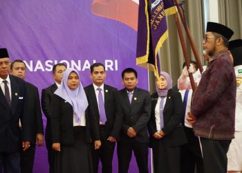 Sekda Sudirman hadiri pelantikan IKAL. (Foto : ist)