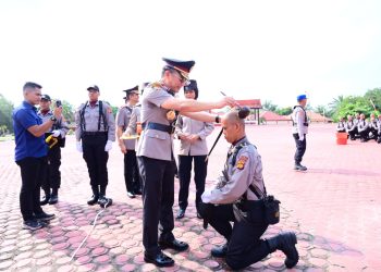 Kapolda Jambi Irjen Pol Krisno H Siregar buka Diktukba Polri. (Foto : ist)