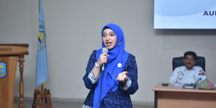 Nadiyah Maulana : Kota Jambi Luncurkan Model Posyandu Modern, Gabungkan Enam Pelayanan Minimal. (Foto : ist)