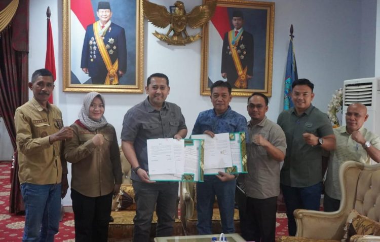 Delapan Kades dan BPD di Tabsel Sepakati Batas Desa. (Foto : ist)