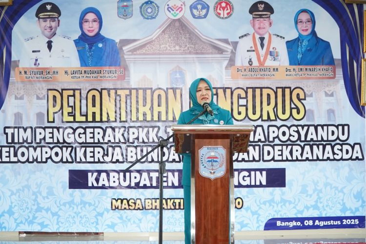 Hj. Hesti Haris Tekankan Kolaborasi Lintas Organisasi Demi Pembangunan Berkelanjutan di Merangin. (Foto : ist)