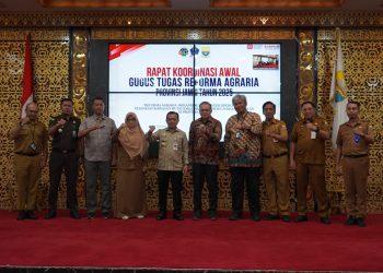 Gubernur Al Haris Dukung Reformasi Agraria Untuk Kesejahteraan Masyarakat. (Foto : ist)