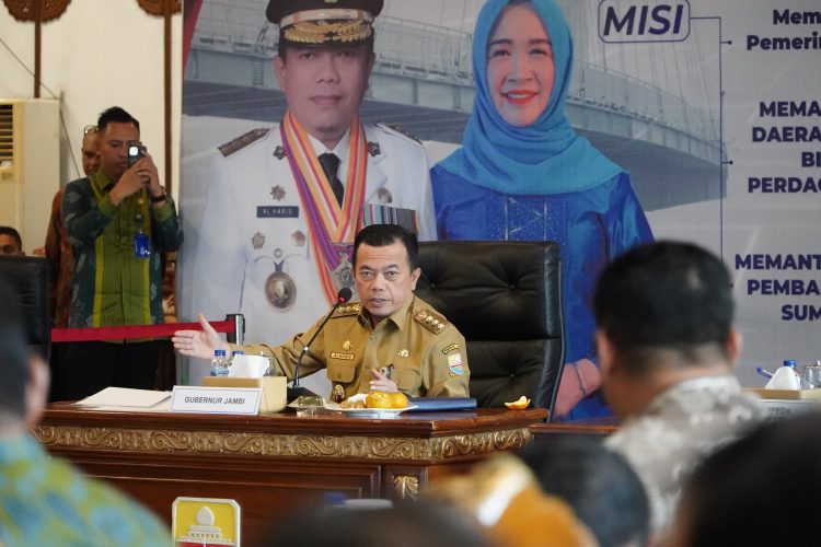 Gubernur Al Haris Tekankan Pentingnya Sinergi dan Kolaborasi untuk Pembangunan yang Efektif. (Foto : ist)