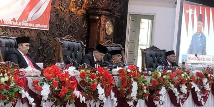 Syukur Ikuti Paripurna Dengar Pidato Kenegaraan Presiden RI. (Foto : ist)