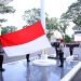 Polda Jambi Gelar Upacara penaikan bendera merah putih. (Foto : ist)
