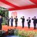 OJK gelar upacara HUT Ke-80 RI. (Foto : ist)