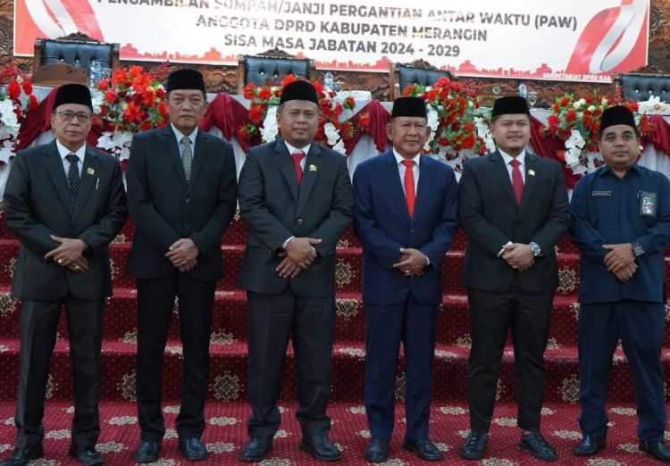 Rustam Effendi Resmi Jadi Anggota DPRD Merangin 2024-2029. (Foto : ist)
