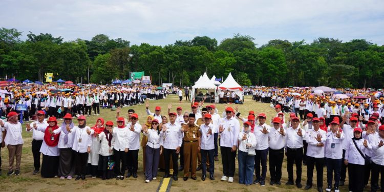Wagub Sani Apresiasi Kesuksesan PKKMB Unja Raih 4 Rekor Muri. (Foto : ist)