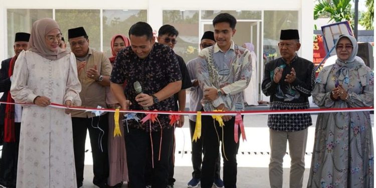 Bupati H M Syukur Resmikan SPBU 24.373.100. (Foto : ist)