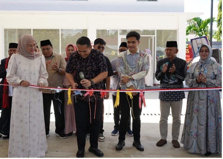 Bupati H M Syukur Resmikan SPBU 24.373.100. (Foto : ist)