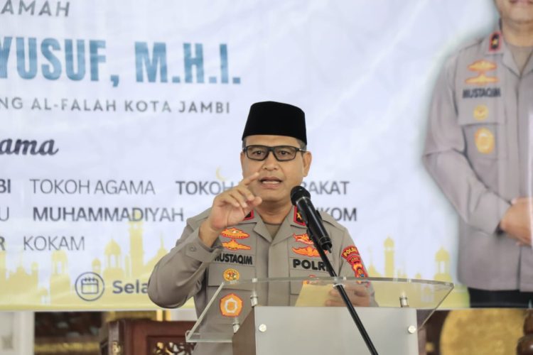 Wakapolda Jambi Brigjen Pol Mustaqim. (Foto : ist)