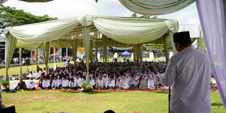 Pemkab Merangin Gelar Tabligh Akbar Peringatan Maulid Nabi Muhammad. (Foto : ist)