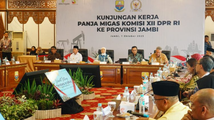 Gubernur Al Haris Terima Kunker Panja Migas Komisi XII DPR RI. (Foto : ist)