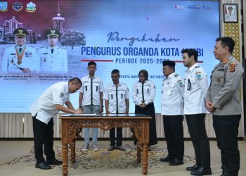 Wali Kota Maulana Ajak DPC Organda Bersama-sama Membangun Transportasi Publik Ramah Lingkungan. (Foto : ist)