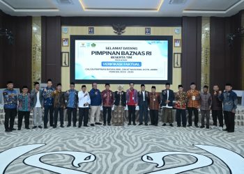Wawako Diza  Hadiri Verifikasi Faktual Terhadap  Seleksi Calon Pimpinan Baznas Kota Jambi Periode 2025-2030. (Foto : ist)