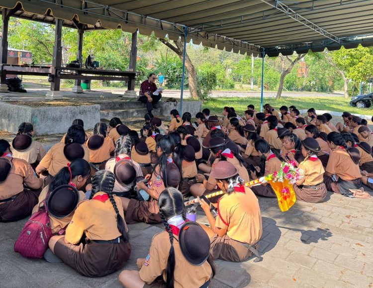 JMSI Bali Bekali Ratusan Pramuka Penggalang Denpasar dengan Ilmu Jurnalistik Digital. (Foto : ist)