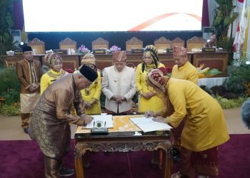 Peringati HUT Ke-26, Gubernur Al Haris Dorong Akselerasi Pembangunan di Kabupaten Tanjung Jabung Timur. (Foto : ist)