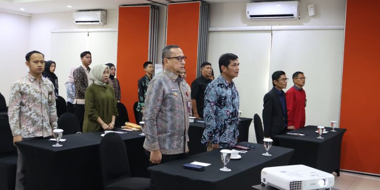 DPMPTSP dan Dukcapil Kota Jambi Perkuat Kolaborasi Bersama Ombudsman Ciptakan Layanan Publik yang Bersih dan Berintegritas. (Foto : ist)