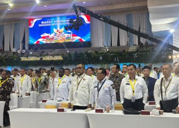 Hadiri Rakor Sekda Se-Indonesia, Sudirman Siapkan Strategi Percepatan Pembagunan Daerah. (Foto : ist)