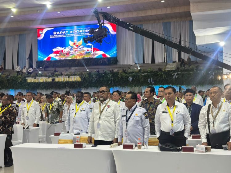 Hadiri Rakor Sekda Se-Indonesia, Sudirman Siapkan Strategi Percepatan Pembagunan Daerah. (Foto : ist)