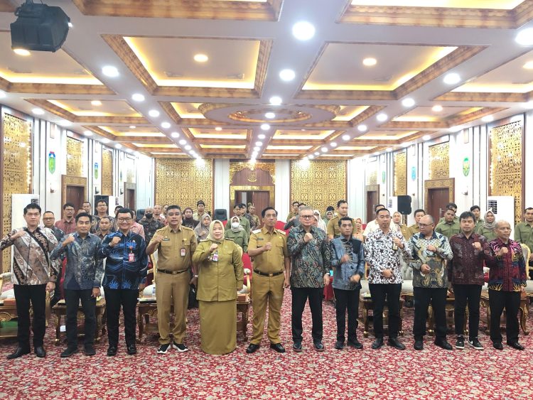 Gelar Rakor Akhir Gugus Tugas Reforma Agraria, Pemprov Jambi Tegaskan Komitmen Selesaikan Konflik Lahan. (Foto : ist)