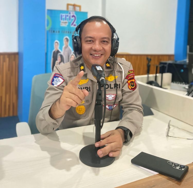 Kasubdit Kamsel Ditlantas Polda Jambi Kompol Novrizal. (Foto : ist)