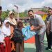 Bupati Syukur Bersama Dikbud Merangin Launching Bantuan Perlengkapan Sekolah Gratis. (Foto : ist)