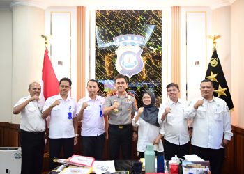 Polda Jambi dan Pemprov Matangkan Persiapan Karya Bakti Sosial di Taman Eks MTQ. (Foto : ist)