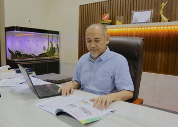 Mefredi General Manager Zona 1 menekankan komitmennya dalam mendukung laju performa aktivitas produksi PHR Zona 1. (Foto : ist)