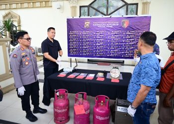 Polda Jambi Rilis Ungkap Kasus Tindak Pidana Perlindungan Konsumen. (Foto : ist)