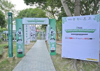 Kolaborasi Pemkot Jambi dan Baznas RI, Program Z Corner Resmi Diluncurkan di Taman Banjuran Budayo. (Foto : ist)