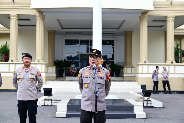Polda Jambi Gelar Apel KRYD Jelang Operasi Ketupat 2026. (Foto : ist)