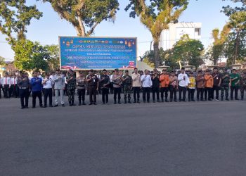 Apel gelar pasukan operasi kepolisian terpusat Ketupat 2026. (Foto : ist)