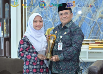 Juara Pada Ajang Kompetisi Menyanyi Sanremo Junior Indonesia, Almira Ainun Anak Jambi Wakili Indonesia di Kancah Internasional. (Foto : ist)