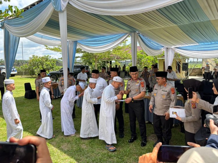 Kapolda Jambi Kunjungi Ponpes HSQ muaro jambi, perkuat sinergi dan dukungan pendidikan keagamaan. (Foto : ist)