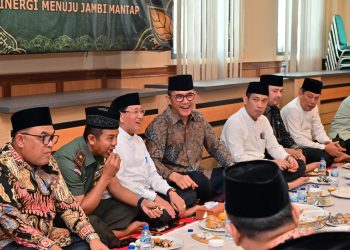 Hadiri Halal Bihalal MUI Provinsi Jambi, Kapolda Jambi Pererat Silaturahmi dengan Ulama. (Foto : ist)