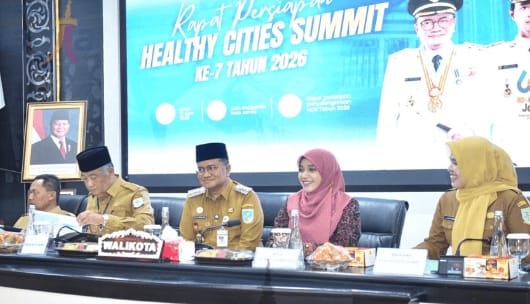 Jadi Tuan Rumah, Pemkot Jambi Matangkan Persiapan Healthy Cities Summit 2026. (Foto : ist)
