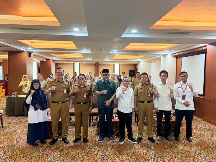 Sekda Sudirman Buka Sosialisasi EPSS dan Pembinaan Statistik Sektoral Tahun 2026. (Foto : ist)