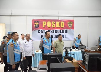 Kompolnas RI Cek Langsung Transparansi Seleksi Taruna Akpol di Polda Jambi. (Foto : ist)
