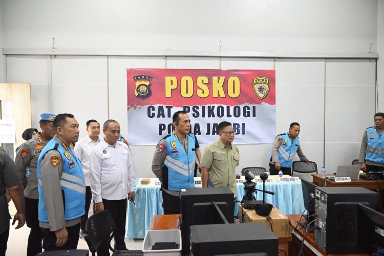 Kompolnas RI Cek Langsung Transparansi Seleksi Taruna Akpol di Polda Jambi. (Foto : ist)