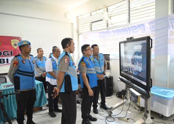 Wakapolda Jambi Tinjau Langsung Tes Psikologi Penerimaan Bintara Polri T.A 2026. (Foto : ist)