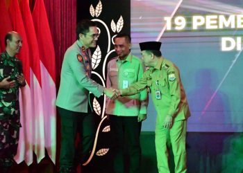 Kapolda Jambi Hadiri Peresmian Pos Bantuan Hukum Desa/Kelurahan di Provinsi Jambi. (Foto : ist)
