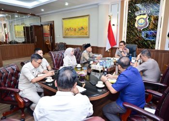 Polda Jambi Terima Audiensi Kanwil HAM, Perkuat Sinergi Penegakan Hukum Berbasis HAM. (Foto : ist)