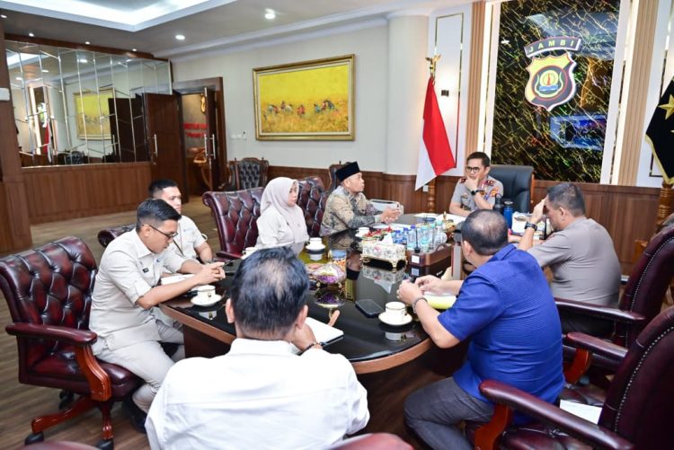 Polda Jambi Terima Audiensi Kanwil HAM, Perkuat Sinergi Penegakan Hukum Berbasis HAM. (Foto : ist)