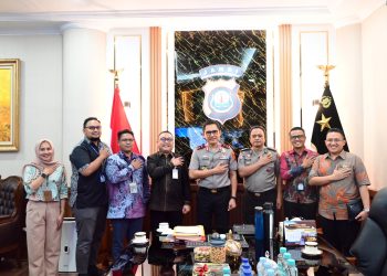 Polda Jambi Perkuat Sinergi dengan Bank Mandiri Jambi dalam Pengamanan Sektor Perbankan. (Foto : ist)